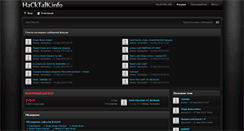 Desktop Screenshot of hacktalk.info